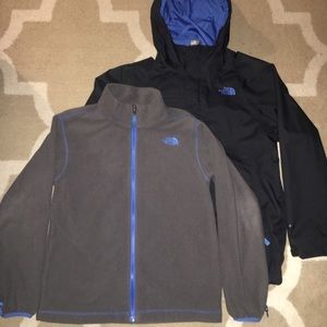 Northface 3-in-1 Triclimate Jacket Black Blue Ski
